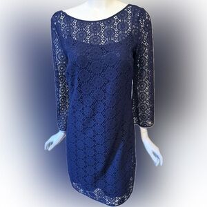 topshop limited edition lace panel maxi dress Viscose Maxi Skirt with Lace Hem L / Black main image 0